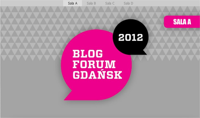 Konferencja #BFGDANSK - Blog Forum Gdansk 2012 na żywo